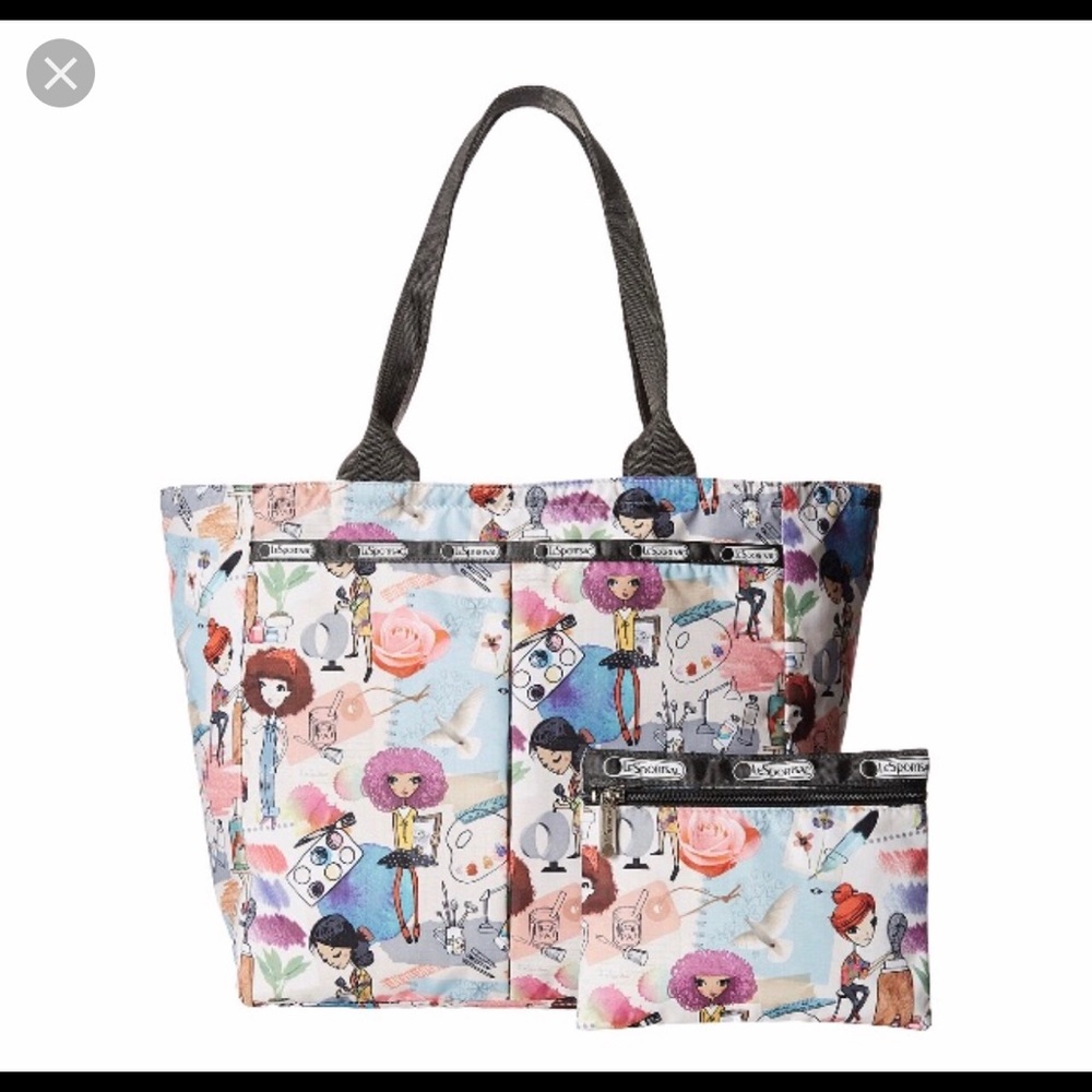 Rare Jansport Art Girl Bag